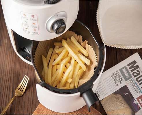 Disposable Square Parchment Air Fryer Paper Liners Food Grade Nonstick