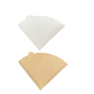 White Color Coffee Filter Paper Natural V01 V02 Coffee Filter Paper