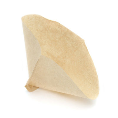 Естественный конус древесины формирует фильтровальные бумаги качество еды чашки V60 кофе 1 до 4