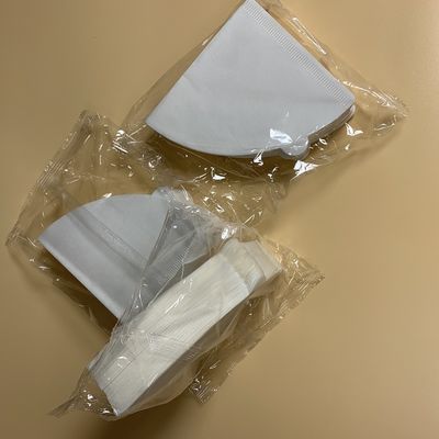 Unbleached размер 01 фильтровальных бумаг кофе V60 древесина 100 отсчетов естественная